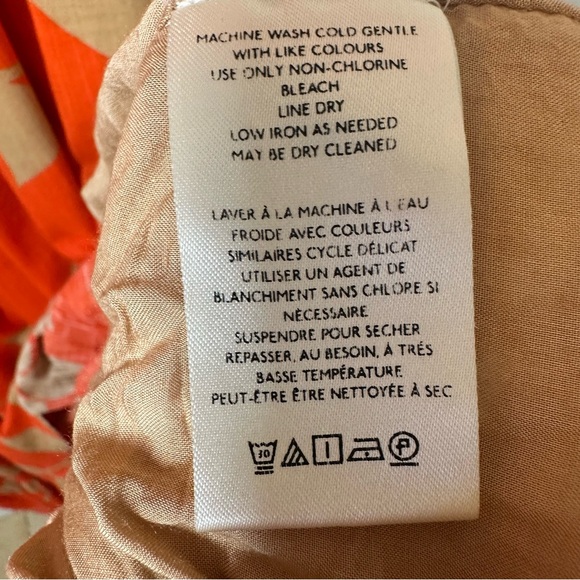 Plus Size Anthropologie Maeve Cassandra Pleated Ruffle Floral Maxi Dress - Picture 6 of 8